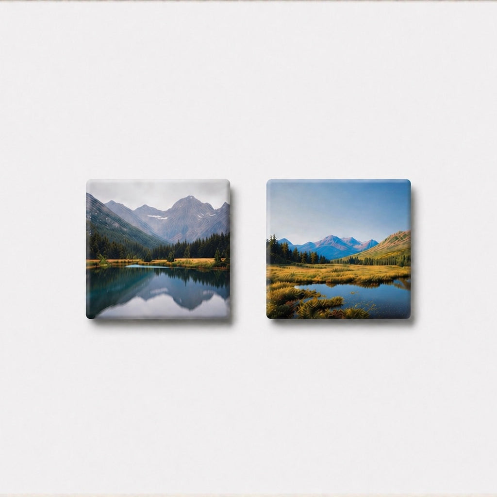 Square Photo Magnet – 5 x 5 cm