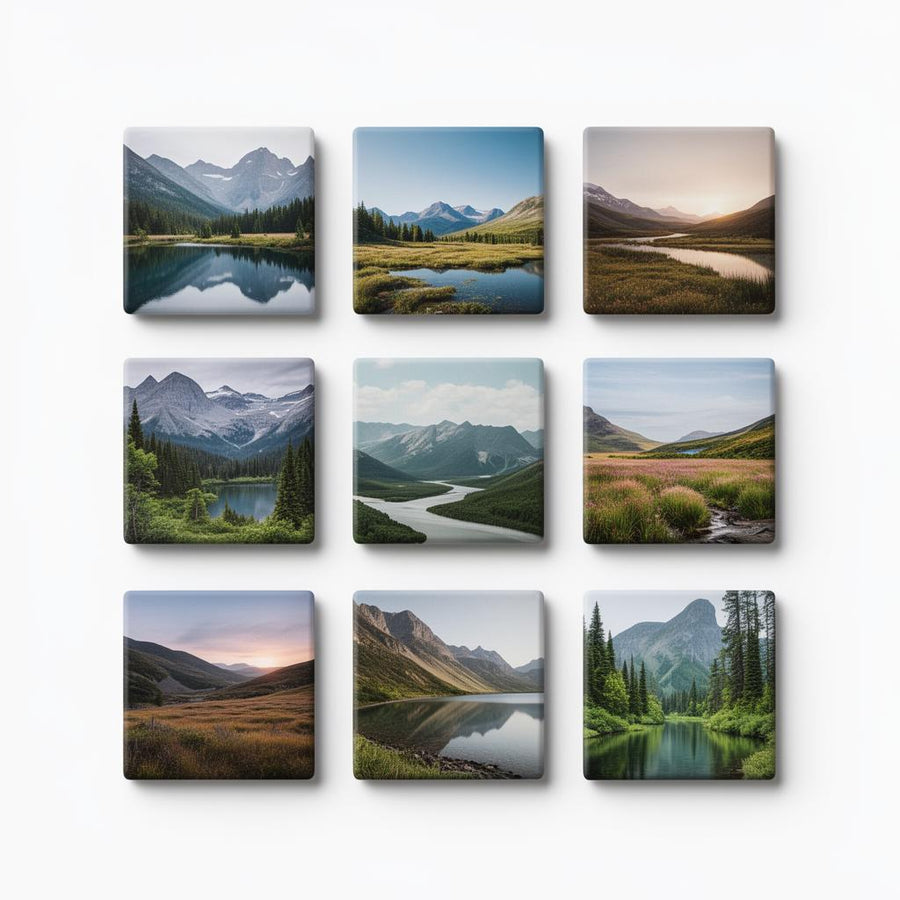 Set of 9